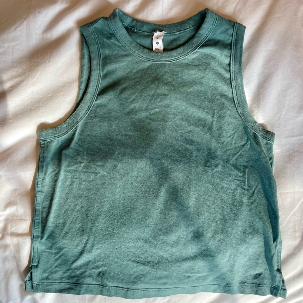 Lululemon Tank Top Size 2, Green
